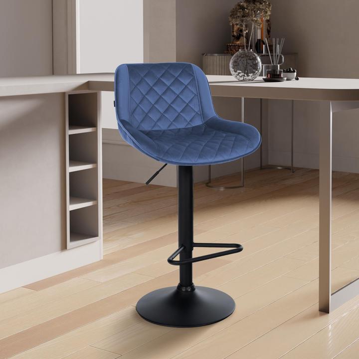 Actual product image CLP Kasson swivel bar stool with height adjustment