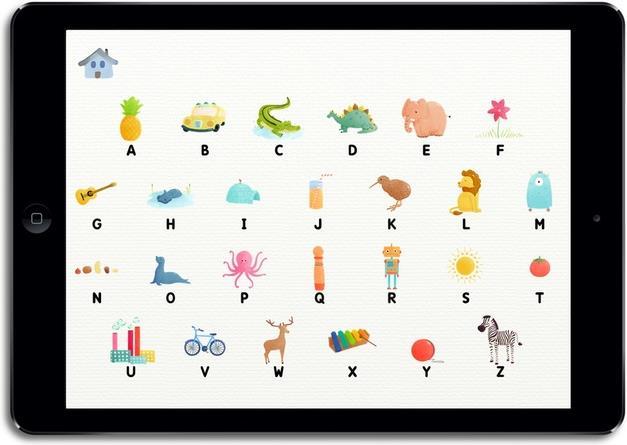 Actual product image Marbotic Smart-Letters (English)