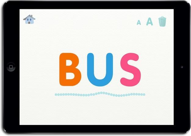 Actual product image Marbotic Smart-Letters (English)