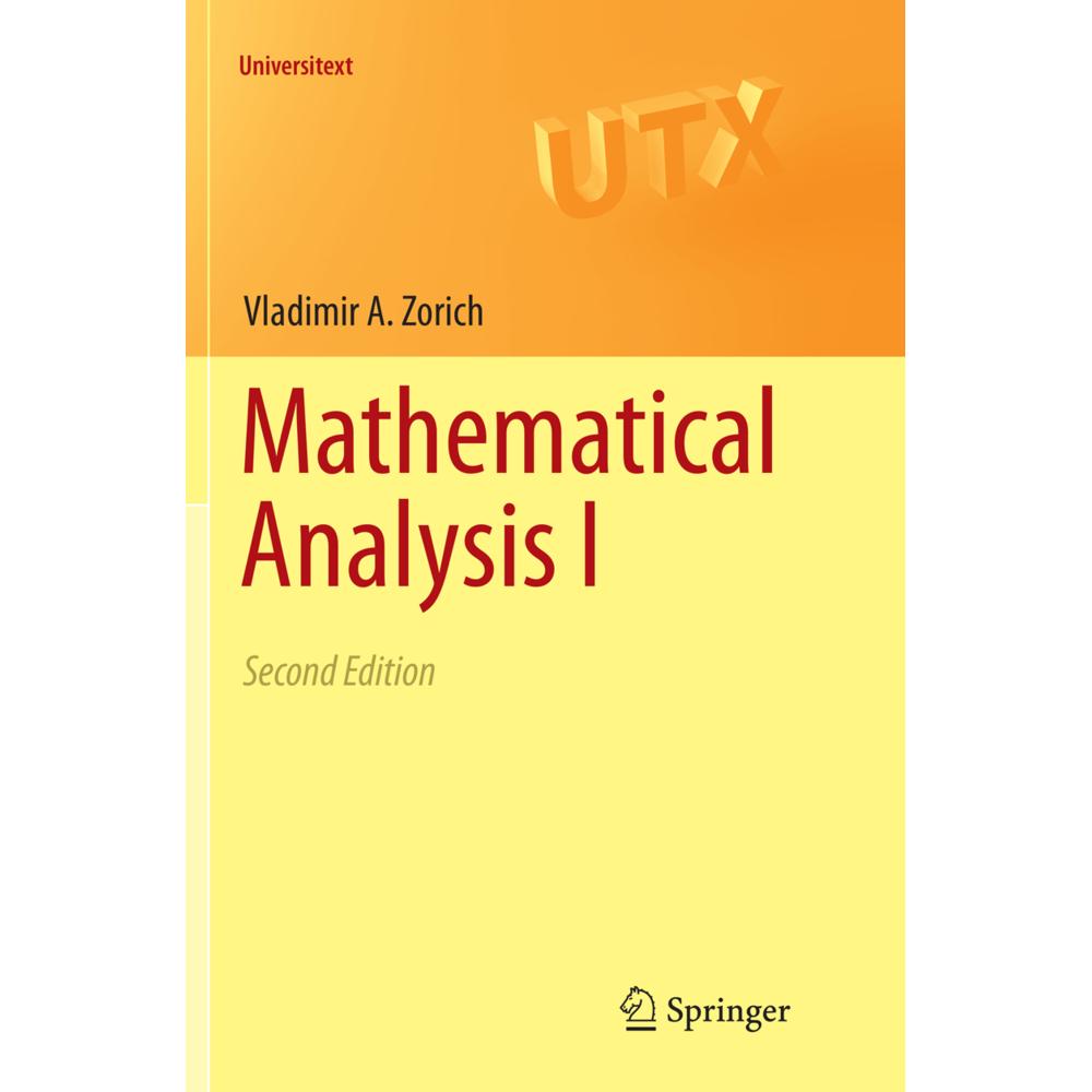Mathematical Analysis I, Fachbücher von V. A. Zorich