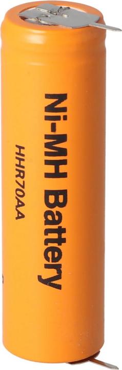 Actual product image AccuCell Panasonic Flat Top HHR-70AA rechargeable battery, Mignon AA rechargeable battery with print (AA)