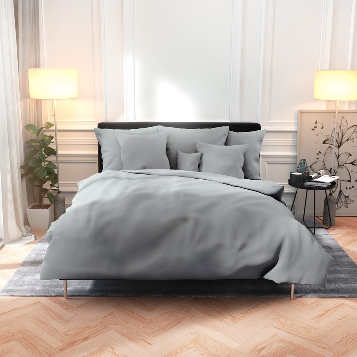 Image du produit Lotus Bettwaren Satin uni (Taie d'oreiller, 50 x 70 cm)