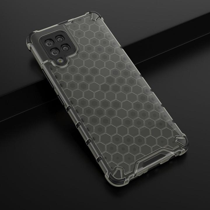 Produktbild Hurtel Honeycomb Case armor cover with TPU Bumper for Samsung Galaxy A42 5G black (Samsung Galaxy A42 5G)