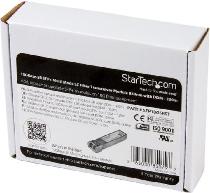 Produktbild StarTech 10g Sfp+ Fiber Transceiver Lc
