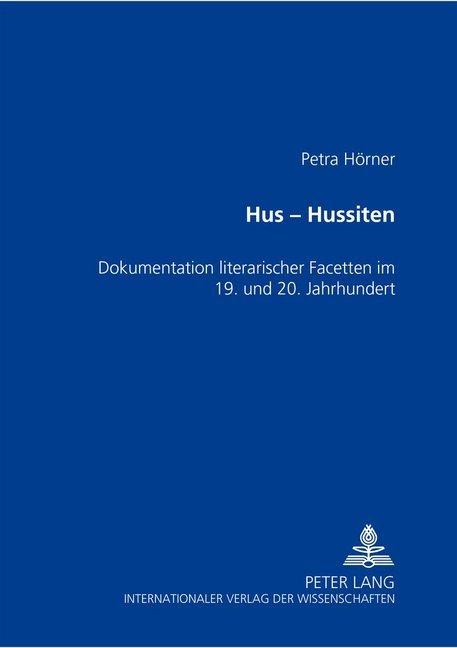 Produktbild Hus - Hussiten (Deutsch, Petra Hörner, 2002)