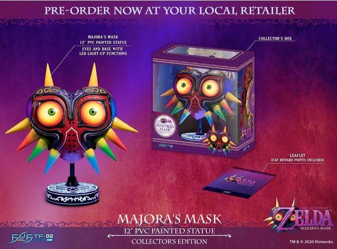 Actual product image First 4 Figures The Legend of Zelda Majora's Mask - Collector's Edition