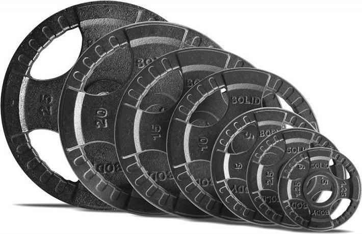 Image du produit Body-Solid Olympia Hantelscheibe 4D gummiert 20 (1 x 20 kg)