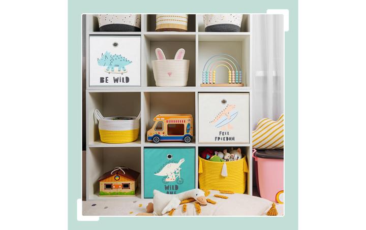 Productafbeelding Relaxdays GmbH Kinder Aufbewahrungsboxen im 3er Set