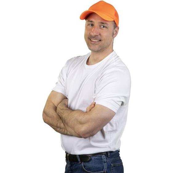 MICA Festival Baseballcap - für Erwachsene - Neon Orange