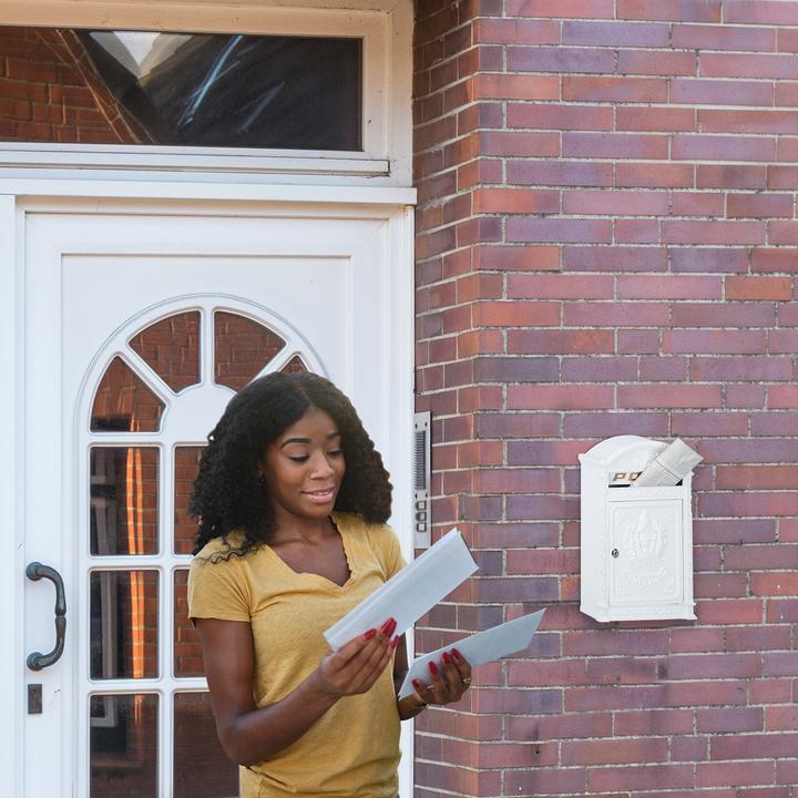 Actual product image Relaxdays Mailbox
