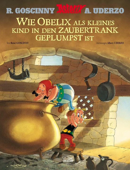 Produktbild Wie Obelix als kleines Kind in den Zaubertrank geplumpst ist (Deutsch, René Goscinny, 2013)