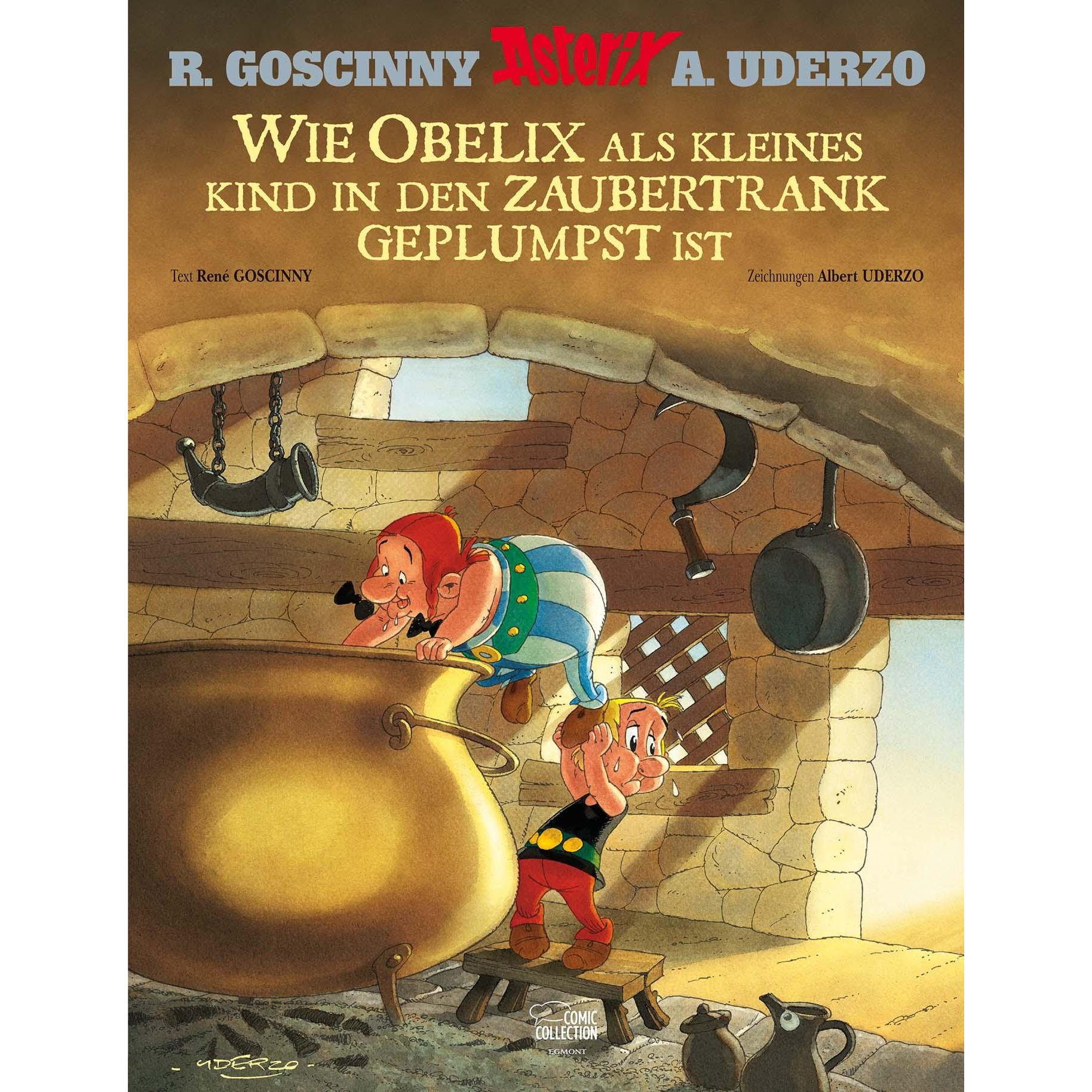 Wie Obelix als kleines Kind in den Zaubertrank geplumpst ist, Belletristik von René Goscinny