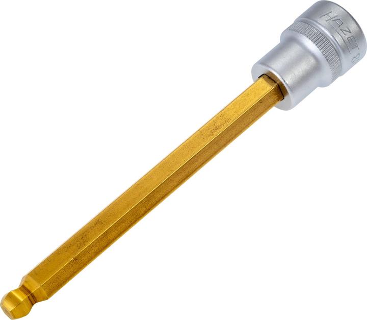 Produktbild HAZET Schraubendreher-Steckschlüsseleinsatz 8801KK-7 ∙ Vierkant10 mm (3/8 Zoll) ∙ Innen Sechskant P… (7 mm)