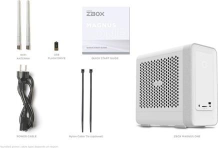 Actual product image Zotac MAGNUS ONE ERP74070W (Intel Core i7-13700)