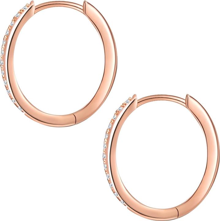 Immagine prodotto Glanzstücke München Donna Argento Cubico Zirconia Oro Rosa - 32028 (Argento)