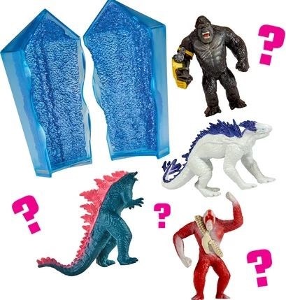Immagine prodotto Giochi Preziosi Godzilla x Kong: Il Nuovo Impero, Giocattolo d'Azione in Cristallo della Terra Cava da 4,5 pollici