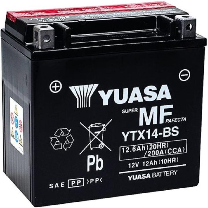Yuasa YTX14 (12 V, 12.60 Ah, 200 A)