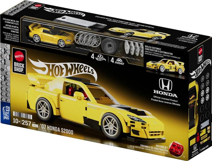 Image du produit Mattel Brick Shop Hot Wheels Speed Honda 1