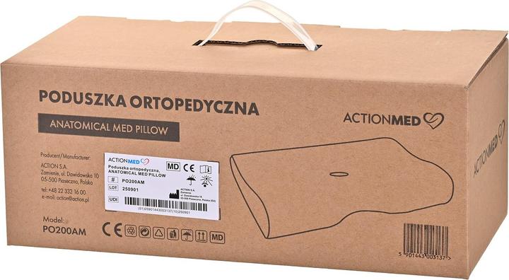 Actual product image AIV Poduszka ortopedyczna ANATOMICAL MED PILLOW (59 x 35 cm)