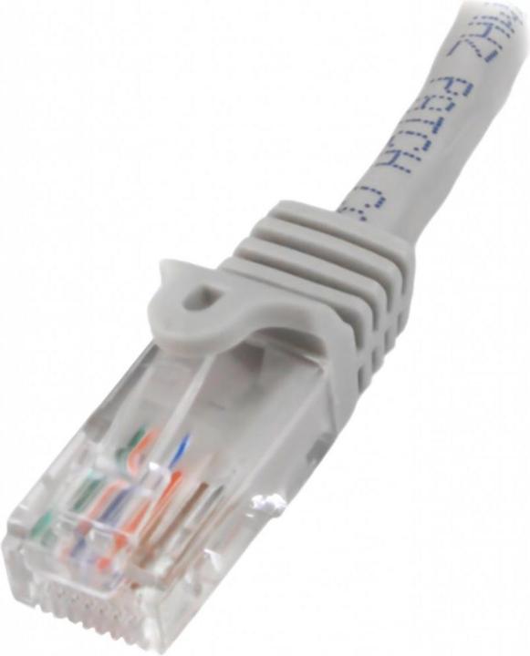 Actual product image StarTech 2m Gray Cat 5e Patch Cable (UTP, CAT5e, 2 m)