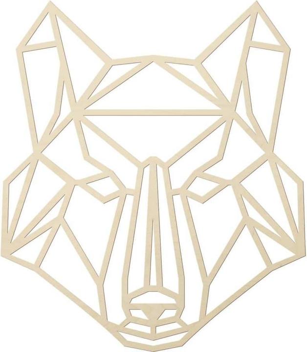 Actual product image Trenddeko Origami wolf