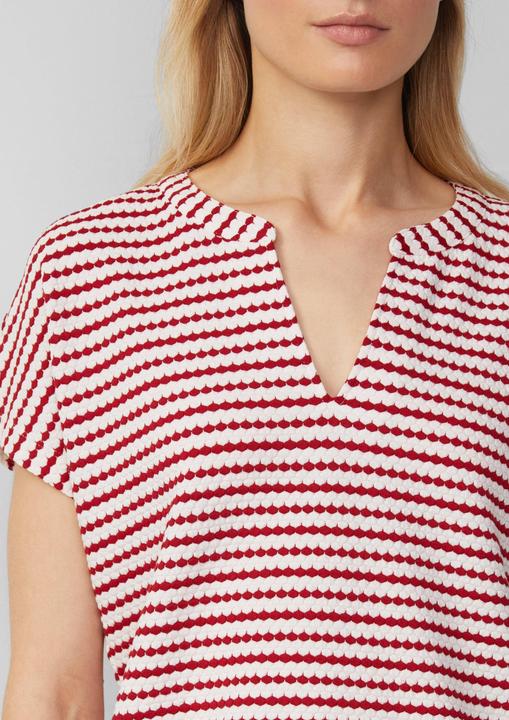 Immagine prodotto S.Oliver T-Shirt Strukturiertes T-Shirt im O-Shape (38)