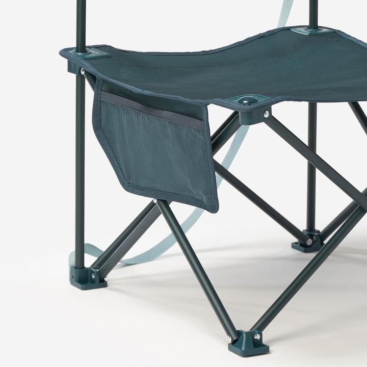 Actual product image Quechua Folding chair camping low polyester
