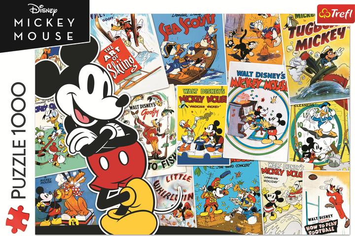 Actual product image Trefl Puzzles - 1000 - Mickey World / Disney (1000 pieces)