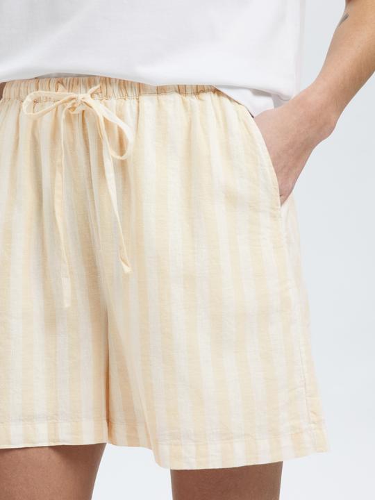 Produktbild Selected Mid Waist Shorts aus Leinengemisch (42)