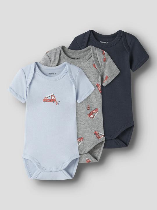 Produktbild Name it Nbmbody 3p Ss Firetruck Noos (98)