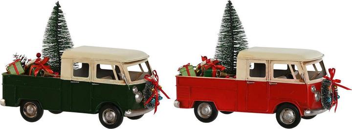 Actual product image Esprit Christmas bauble Home Red Green 26,5 x 12 x 19 cm (2 Units)