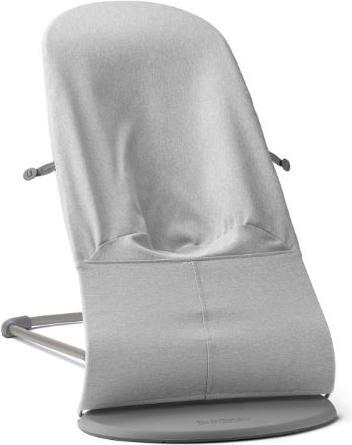 Actual product image BabyBjörn Bliss rocker, woven, light grey mélange