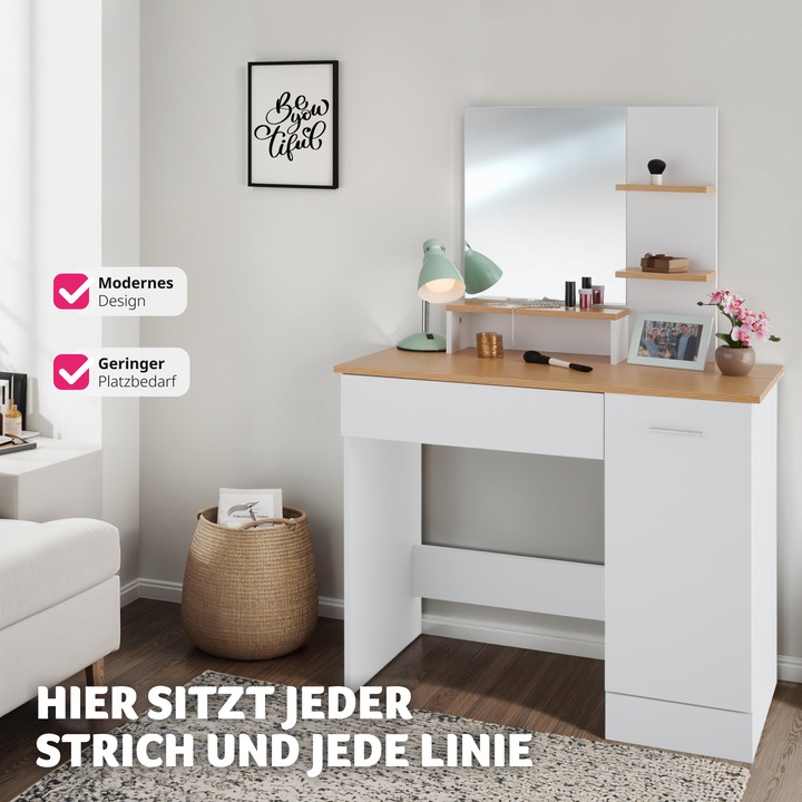 Immagine prodotto tectake Zoe (90 x 40 x 137,5 cm)