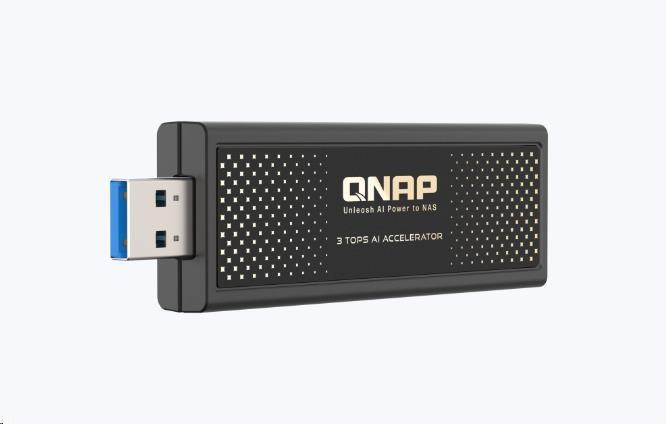 Actual product image QNAP Rockchip RK1808 Cortex-A35 1.6GHz 3 Tops NPU USB3.2 Gen1 AI accelerator