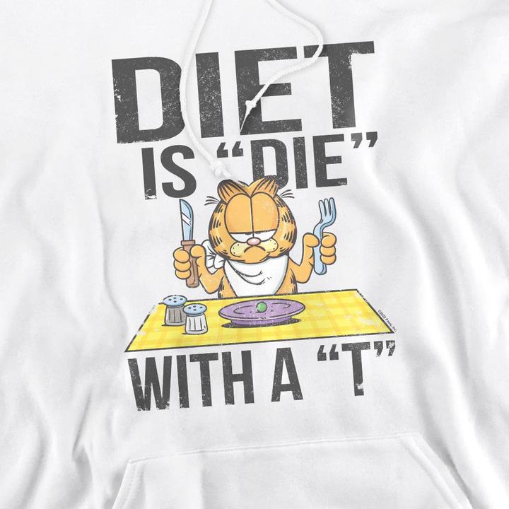 Produktbild Garfield Diet Is Die With a T Kapuzenpullover (L)