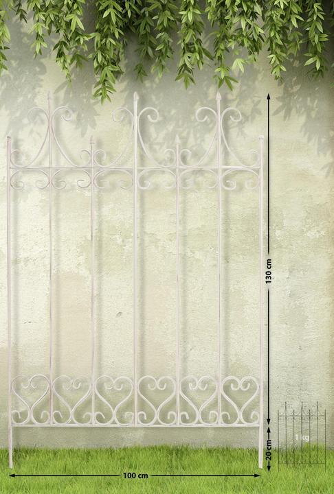 Actual product image CLP Lilac trellis, antique cream (1.50 cm, 100 cm)