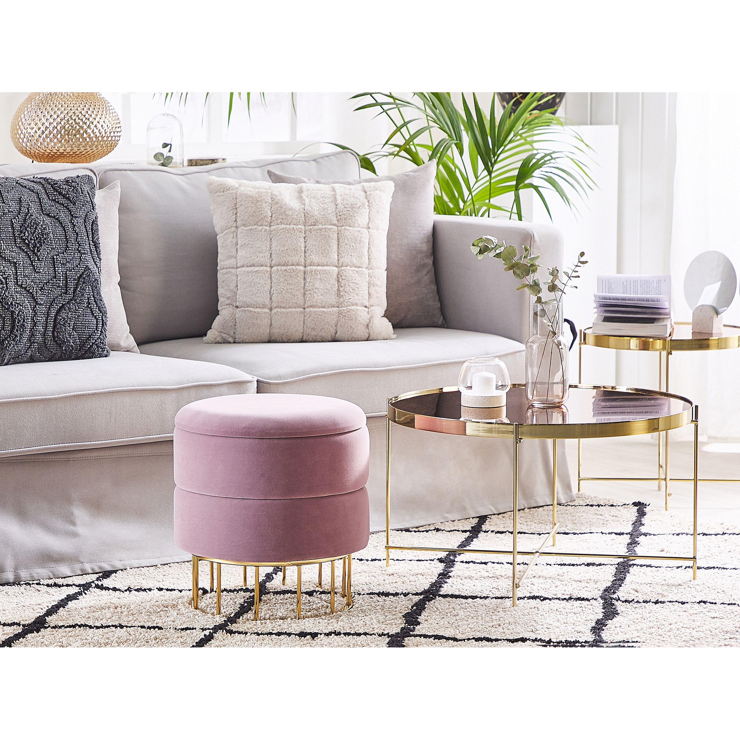 Thumbnail - Beliani, Hocker + Pouf, Elgin