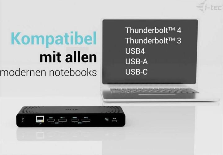 Produktbild i-tec Dual 4K (USB-C, 11 Ports)