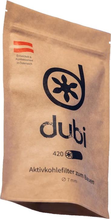 Dubi Filtre à charbon actif 7mm 420 pcs