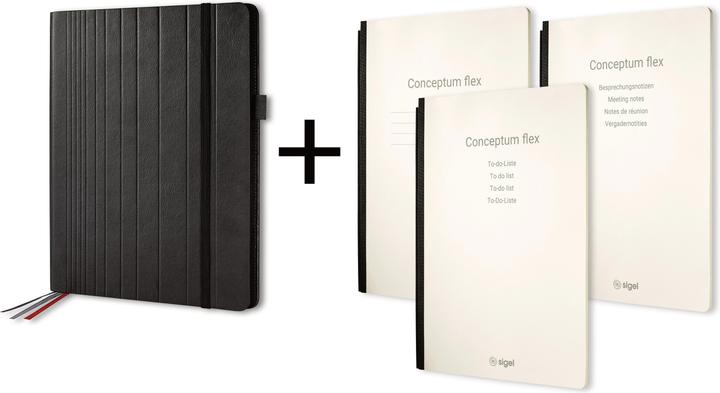 Sigel Notebook Conceptum flex (A5, Lined, Hardcover)