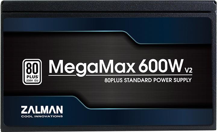 Actual product image Zalman MegaMax 600W power supply (ZM600-TXII) (600 W)