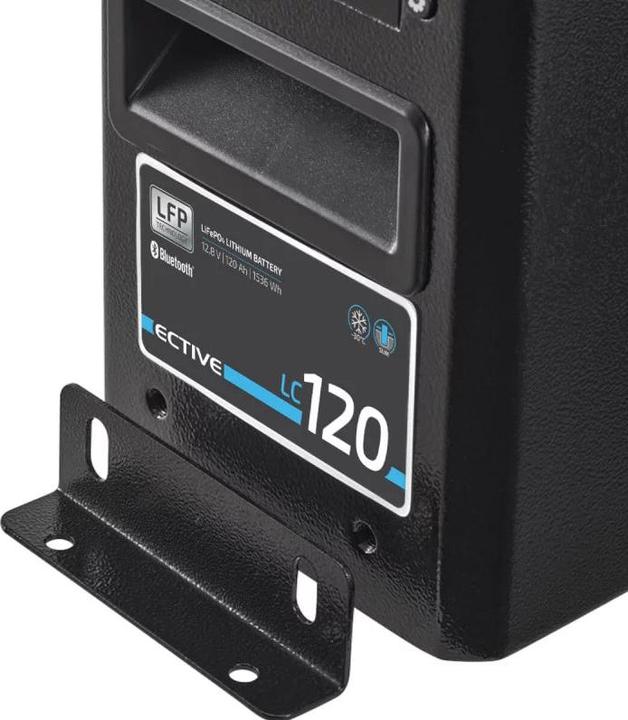 Actual product image Ective LC 120L LT Slim 12V LiFePO4 Lithium 120Ah (12 V, 120 Ah)