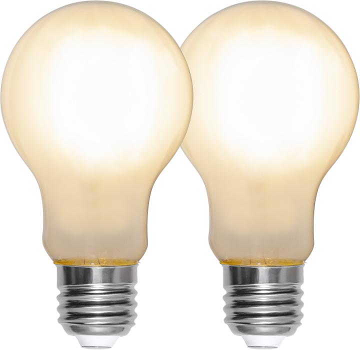 Actual product image Star Trading LED Lamp E27 Frosted Duo Pack (E27, 470 lm)