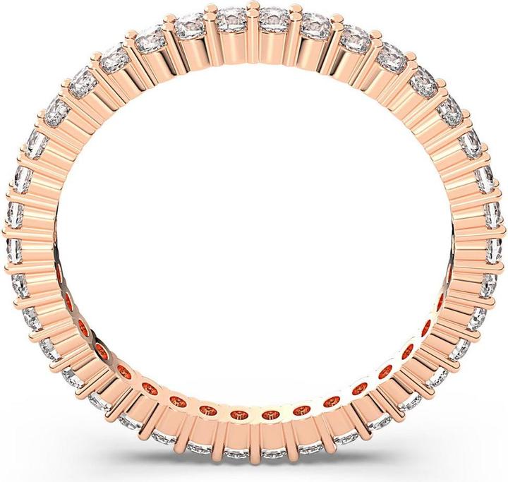 Immagine prodotto Swarovski Anello Vittore Taglio Rotondo Oro Rosa Bianco (52)