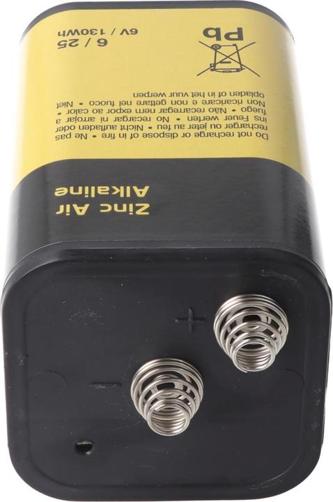 Actual product image Camelion Zinc Air Alkaline Special Battery 4LR25 Spring Contact Alkali-Manganese 6 V (1 pcs.)