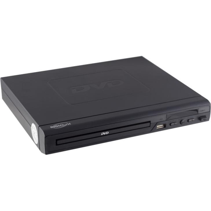 Thumbnail - Digiquest Easy Black DVD Player (DVD Player), Bluray Player + DVD Player, Schwarz