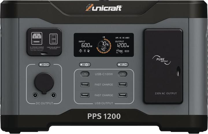Immagine prodotto Unicraft Powerstation PPS 1200 (921 Wh, 12.90 kg)