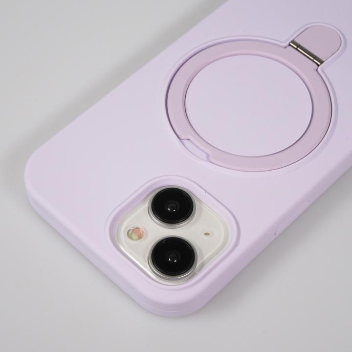 Produktbild PhoneLook Hülle Silikon matt MagSafe mit Haltering (Apple iPhone 14)