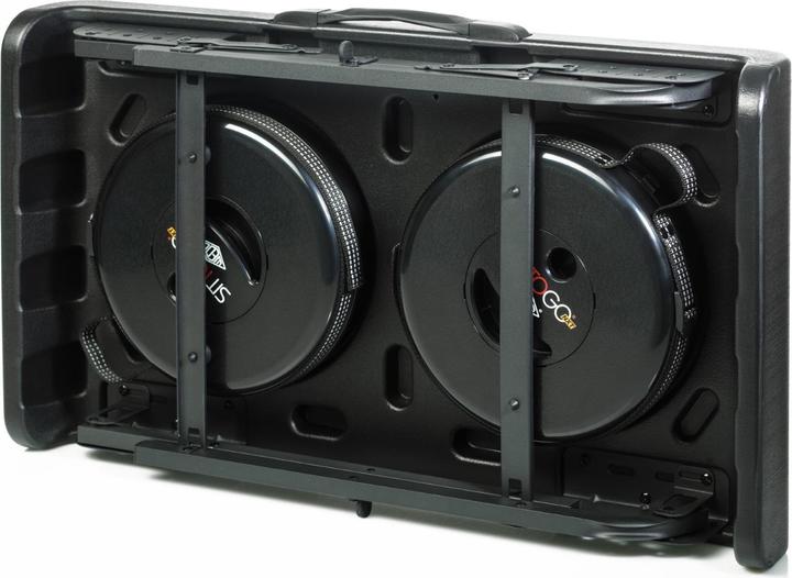 Produktbild Wedo Camping Set 1 Tisch und 2 Teleskophocker NXT schwarz