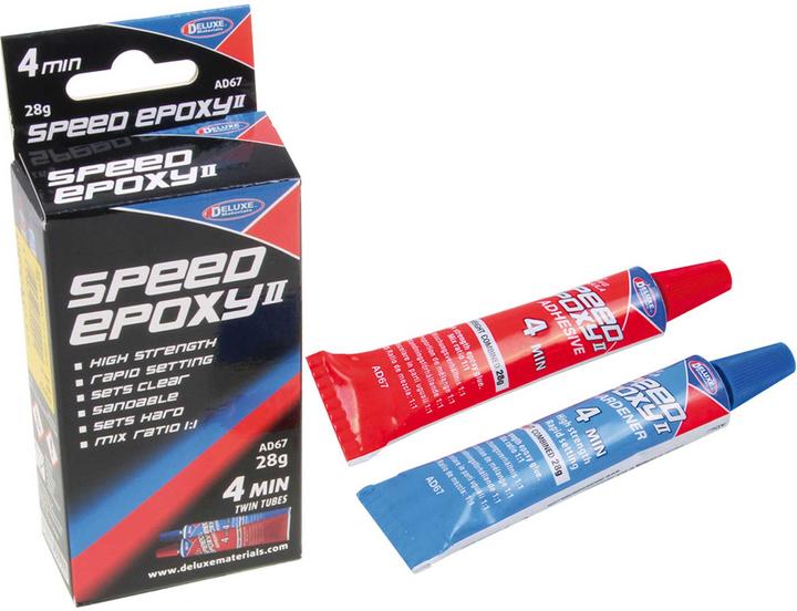Image du produit Deluxe Materials Speed Epoxy II 4 min 28g (60 g, 1100 ml)